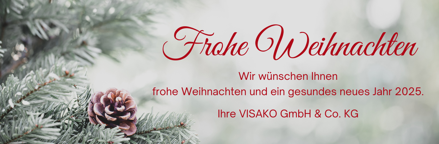 Wir wünschen frohe Weihnachten.